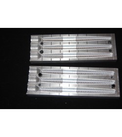 Hand Pour Bait Molds : 5 inch stick 3 cavity top pour ...